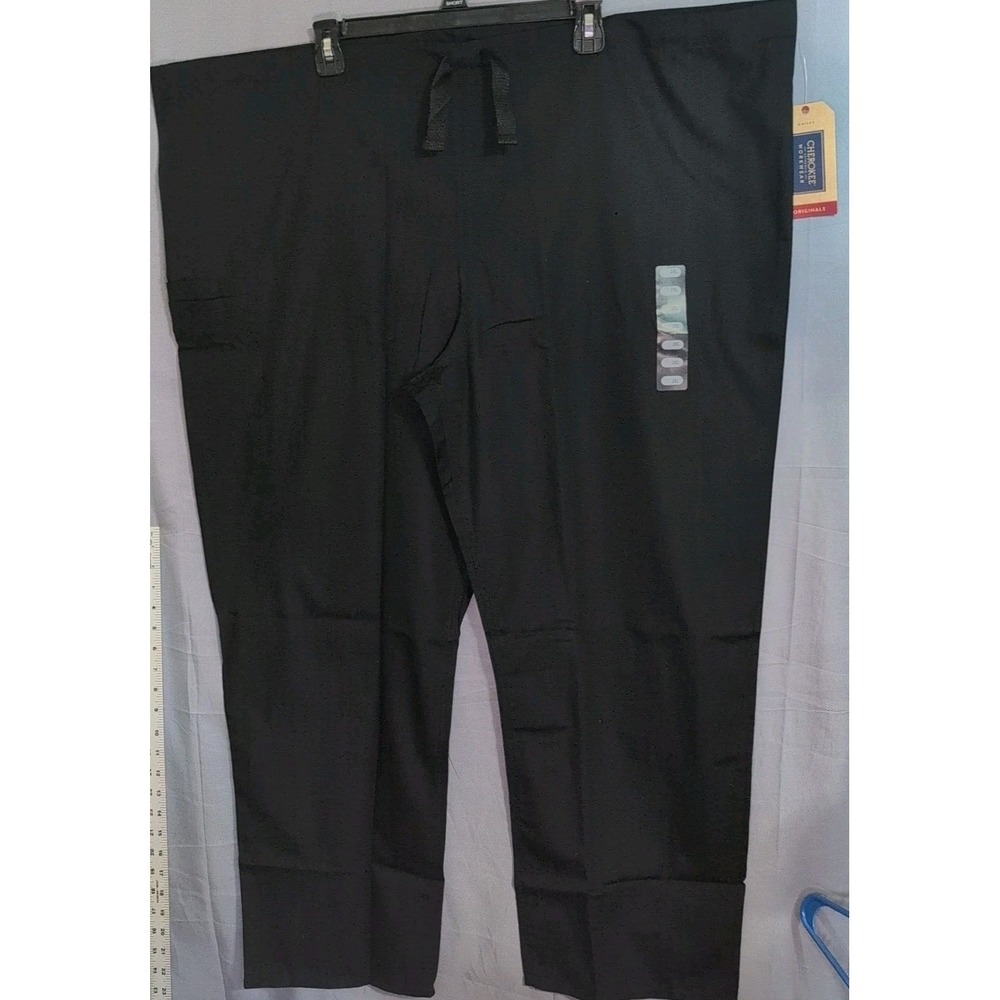 New Cherokee Originals Scrubs Workwear Unisex Drawstring‎ Cargo Pant SIZE 2XL